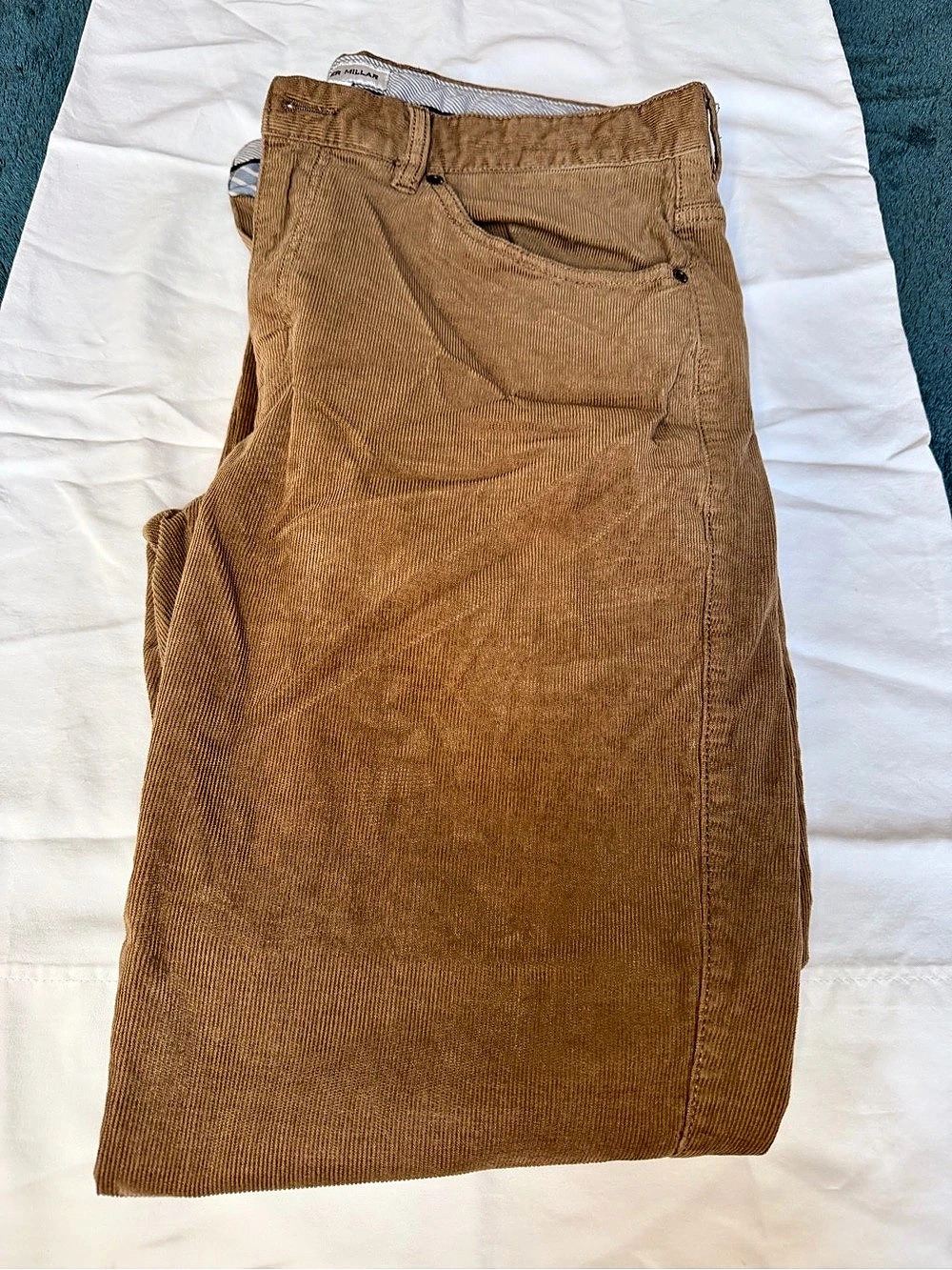 Peter Millar Corduroy Pants Brown